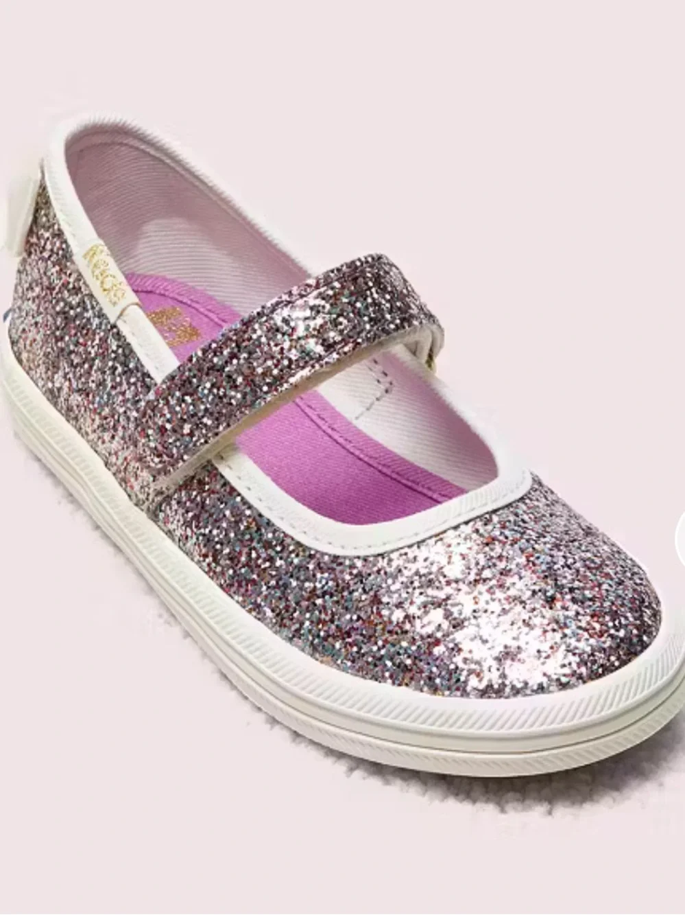 Keds X Kate Spade NewYork Sloan Mary Jane CribSneakers Baby Shoe Size 3 Gold